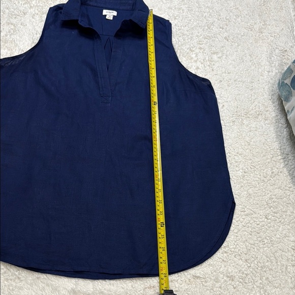J.Crew | Size M | Navy Sleeveless Top - Picture 7 of 13